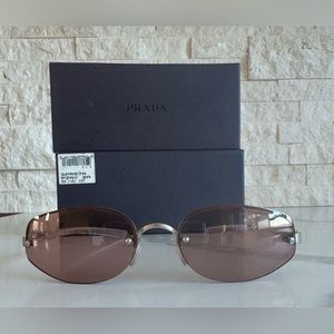 Prada Rimless Sunglasses